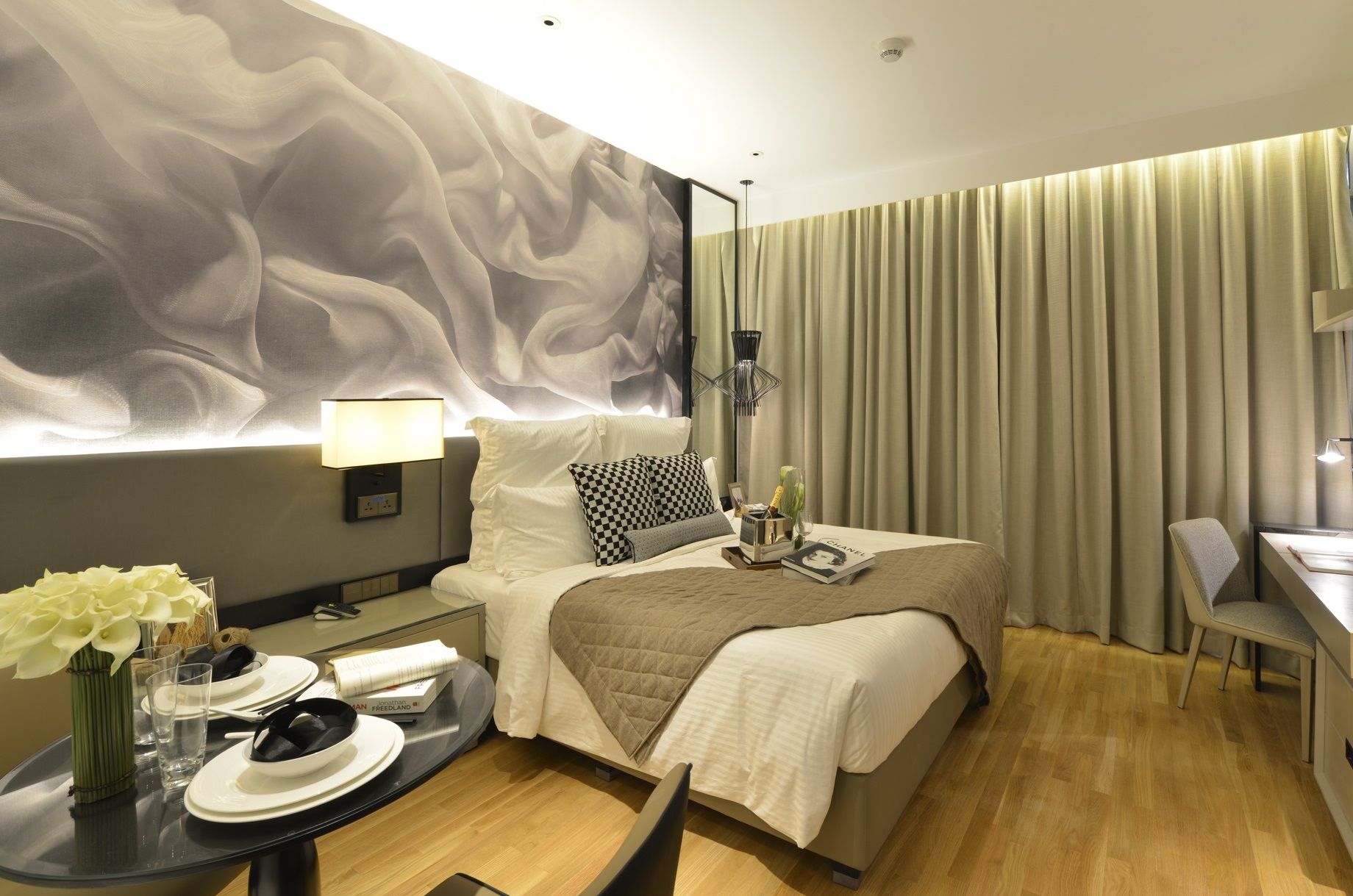Ascott Orchard Сингапур Интерьер фото
